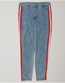 GUESS Damen Acid Wash Slim Jeans W31 L26 Blau Baumwolle DD27