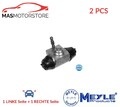 RADBREMSZYLINDER TROMMELBREMSE PAAR MEYLE 100 611 0068 2PCS A FÜR VW PASSAT