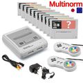 SNES / Super Famicom - Konsole + 10 Spiele + 2 orig. Pad REGIONFREE JAP vergilbt