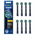 8x Oral-B Pro Cross Action Aufsteckbürsten Ersatzbürstenköpfe Bürstenköpfe Neu