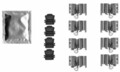 Textar 82549600 Zubehörsatz, Scheibenbremsbelag für AUDI CHRYSLER DODGE LANCIA