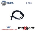 20-0286 ABS SENSOR DREHZAHLFÜHLER VORNE MAXGEAR 2PCS FÜR SMART FORFOUR