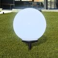 Garten-Wegeleuchte Solar LED Kugel 1 Stk. 40 Cm Mit Erdspieß Gartenlampe Garten