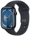 Apple Watch 9 LTE Mitternacht Alu 45mm Sportarmband Mitternacht S/M 3M597