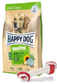 Happy Dog NaturCroq Lamm und Reis 15kg + MACED Knochengebundenes weißes 16cm