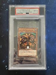 YuGiOh! Exodia The Forbidden One Limited Edition TN23-EN002 QCSR 2023 PSA 10