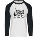 Gitarre für My Wife Beste Swap Ever Gitarrist Herren L/S Baseball Maglietta