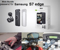 SP CONNECT Motorrad Smartphone Halterung MOTO BUNDLE Samsung S7 edge
