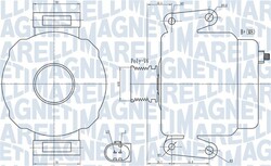 Lichtmaschine Generator Lima MAGNETI MARELLI 063732007010 für AUDI A4 B8 8K2 A5