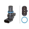 1x Sensor, Nockenwellenposition HELLA 6PU 013 122-191 passend für AUDI SEAT
