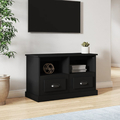 Tidyard TV Schrank mit 2 Schubladen und 2 offenen Fächern Versehen Lowboard A6I4