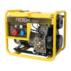 Stromerzeuger 5,5kVA Stromaggregat 400V Notstromaggregat Generator Diesel 3Phase
