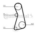 Continental Ctam CT872K2 Zahnriemensatz für VW Golf III Seat Cordoba