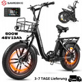 500W Elektrofahrrad 20 Zoll Mountainbike 36V 13Ah E-Bike SAMEBIKE C05PRO 7 Gänge