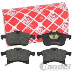 FEBI BREMSBELÄGE VORNE passend für OPEL ADAM ASTRA G H CORSA C MERIVA ZAFIRA A