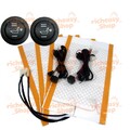2 Set Universal Sitzheizung Auto Carbon Heizmatten 2 Stufen Nachrüstsatz KFZ PKW