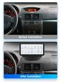 10.33'' 8Core Autoradio CarPlay Für Renault Symbol 2003-2008 GPS Navi DSP 4+32GB