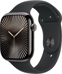 Apple Watch Series 10 GPS Cellular 46mm Smartwatch Slate Titanium BlackSportband