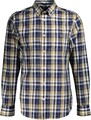 NEU ! GANT Herren Hemd D2. REG WASHED POPLIN CHECK BD blau kariert Gr. S