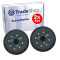 2x Makita Schleifteller Ø125mm DBO180 BO5010 BO5021 Exzenterschleifer 743081-8