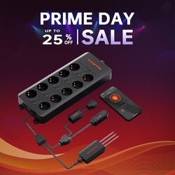 2025 Spider Farmer Genius Grow System AC10 Power Strip Kit App-Based Smart Strip