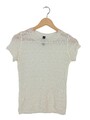 MARC CAIN Spitzenbluse Damen Bluse Gr. DE 36 wollweiß Casual-Look