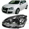 Scheinwerfer links für VW Golf 5 V 1k ab 2003-2008 Frontscheinwerfer H7 schwarz