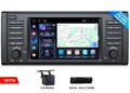 DAB+ 7" IPS Autoradio Android 14 Navi CarPlay DSP Bluetooth RDS WiFi Für BMW E39