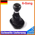 Neu Schaltknauf Schaltsack Schaltmanschette 6-Gang für VW Touran 1T1 1T2 Caddy 3