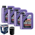 Motoröl 5W40 LIQUI MOLY Synthoil High Tech 4L+BOSCH Ölfilter