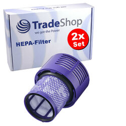 2x HEPA Filter ersetzt 969082-01 für Dyson Cyclone V10 SV12 Serie, waschbar
