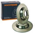 2x DENCKERMANN BREMSSCHEIBEN 280mm VOLL VORNE passend für AUDI A4
