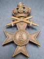 Orden Bayern Militär Verdienstkreuz 3. Klasse mit Schwertern und Krone Militaria