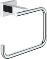 Grohe Essentials Toilettenpapierhalter, Wandmontage, Edelstahl gebürstet