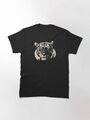 NWT Hipster Tiger mit Brille Lustiges Tier Art T-Shirt Unisex T-Shirt