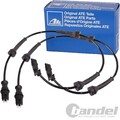 2x ATE ABS-SENSOR RADDREHZAHL passend für RENAULT MEGANE II GRAND SCENIC II