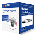 Westfalia Anhängerkupplung starr für BMW 2er Cabrio Typ F23 AHK