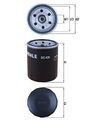 MAHLE ORIGINAL OC495 Ölfilter für SMART MITSUBISHI