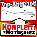 Auspuff für VW SHARAN 2.0 TDi 8V 11.2005-03.2010 MPV Auspuffanlage