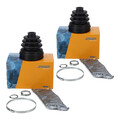 2x SPIDAN 25906 Achsmanschette Satz für VOLVO C30 C70 S40 S60 S70 V50 vorne