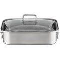 RÖSLE 91946 Bräter rechteckig EXPERTISO 38 x 28cm mit Deckel