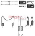 METZGER 105-0898 Zubehörsatz, Feststellbremsbacken für NISSAN,RENAULT,TOYOTA