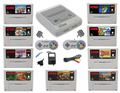 SNES Super Nintendo Konsole mit Spiele wie Super Mario Kart Zelda Donkey Kong