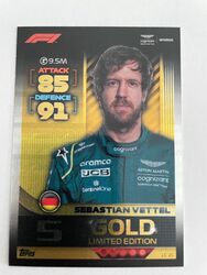 Topps Turbo Attax Formula 1 F1 2022 # Gold & Diamond Limited Cards # LE1 - LE23