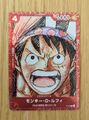 One Piece Monkey D. Luffy Holo P-022 - MINT/NM - Film Red Premium Collection 