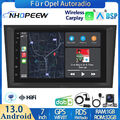 DAB+ Carplay Autoradio Android 13 GPS Für Opel Corsa C D Zafira B Astra H Vectra