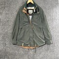 Naketano DAMEN Übergangsjacke M Windbreaker Olivgrün Braun