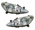 Scheinwerfer Set für Peugeot 307 2000-2005 H1 H7 Nebelscheinwerfer Halogen