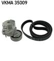 SKF VKMA 35009 Keilrippenriemensatz für OPEL