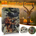 Wildkamera 20MP 1080P Video Jagdkamera Bewegungsmelder Nachtsicht ohne SD-Karte